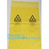 Buy cheap self seal adhesive biohazard waste bags clinical resealable hazardous removal bag, Sealing Tape Biohazard Waste Bags from wholesalers