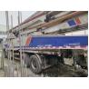 Buy cheap Zoomlion 56m Used Pump Truck Batching Plate Truck Pump within 1370mm Feeding Height from wholesalers