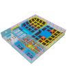 Buy cheap Sponge Middle Soft Indoor Playground Chrome plated Trampoline anti mildew from wholesalers