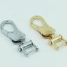 Buy cheap Factory supply custom high end gold & nickel color metal car key chain buckles 78 *24.9 mm from wholesalers