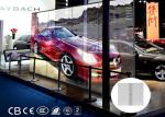 14kg Light Weight Transparent Led Display 80% Smd Pixel 10mm For Glass Windows