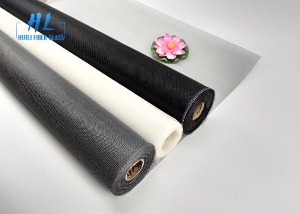 Buy cheap Black Grey White Fiberglass Fly Screen 0.011 Inch Plain Weave Mesh for Doors and Windows from wholesalers