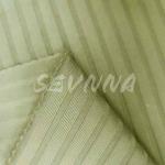 100% Recycled Nylon Fabric Customizable Stripe Construction For Sustainable