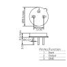 Buy cheap TO-39 DIP SAW Filter 3 Pin For DSB Receivers 100MHz To 1000MHz Frequency Range from wholesalers
