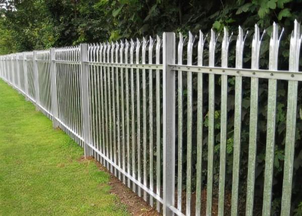 Buy cheap W / D Type Galvanized Steel Palisade Fencing 2.5*2.75m from wholesalers