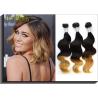 Buy cheap 12 Inch To 28 Inch Colored Human Hair Extensions / Peruvian Body Wave Bundles from wholesalers