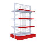 Supermarket Retail Store Metal Wire Mesh Gondola Shelving Wall Shelf Storage