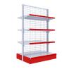 Buy cheap Supermarket Retail Store Mesh Wire Display Shelving Customized Double Side Gondola Display Shelves from wholesalers