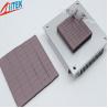Buy cheap Telecommunication garnet Hardware Thermal Conductive Pad 6.2 W / mK , High Thermal sillicone rubber Pad from wholesalers
