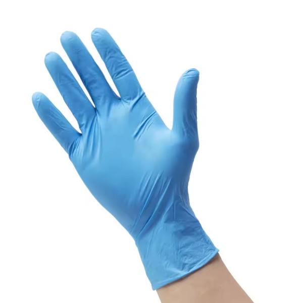 Buy cheap Emergency Medical Disposable Medical Blue Gloves Protective Safety Gloves Nitrile Gloves from wholesalers