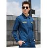 Buy cheap Polyester / Cotton Long Sleeves Industrial Work Uniforms Jackets Square Collar from wholesalers