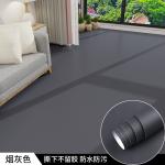Anti Slip TPH Vinyl Flooring Self Adhesive Black Bathroom Floor Tile Stickers