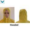 Buy cheap VASTPROTECT-609 Yellow Disposable Coverall Chemical Resistance Protective Suit 175*140cm from wholesalers