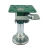 Buy cheap Heavy Duty Green Galvanized Steel Swivel Load Height 148mm Industrial Casters ISO Certified from wholesalers