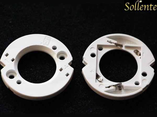 Buy cheap No Soldering LED COB Holder With Stainless Steel Holding Clip Dia 39mm from wholesalers