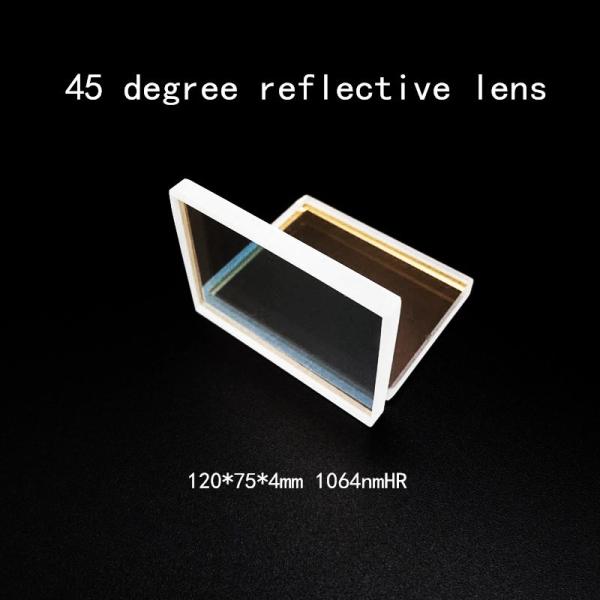 Buy cheap Cuboid Rectangle 45 Degree Reflective Lens 1064nmHR H-K9L 120*75*4mm from wholesalers