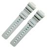 Buy cheap Tough Silicone Rubber Watch Strap Bands 25x16mm Sweatproof Comfortable Wear from wholesalers
