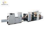 High quality food paper bag making machine with 4 colors printing