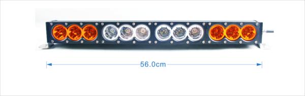 Buy cheap 21.9 Inch straight Car Light Bar 120w High Bright Amber / White Beam CE Certificate from wholesalers