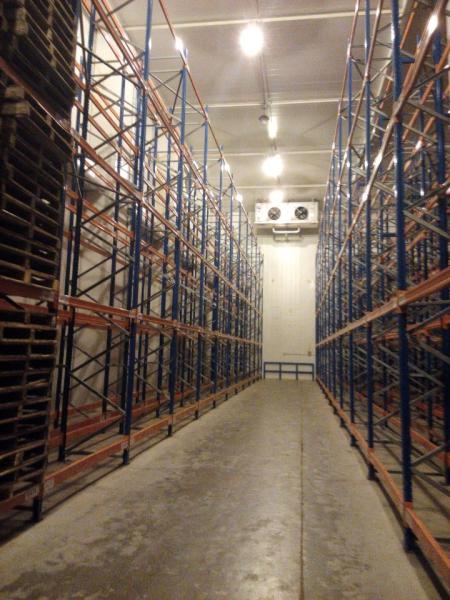 Buy cheap Cold Room Minus 25 Degree Industrial Pallet Racks , Pallet Size 1200 X 1000mm from wholesalers