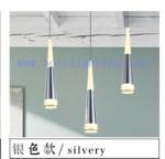 The Torch Shape LED Pendant Lights Dining Room800*70*1000MM Silvery