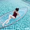 Buy cheap 6mm PC Plastic 2 Man Fishing Boat , Durable Sea Fishing Canoe With Foot Pedals from wholesalers