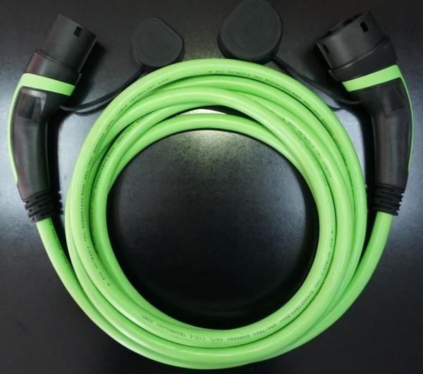Buy cheap IEC 62196 32A 7.5m Type 2 Electric Car Charger TPU Mode 3 Type 2 Cable from wholesalers