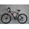 Buy cheap Brushless Electric Motor Mountain Bike Black Full Suspension Electric Mountain Bike from wholesalers