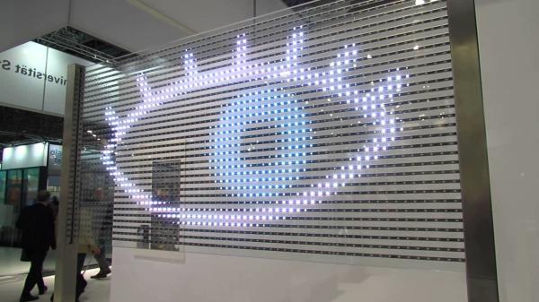 Buy cheap Outdoor Advertising Transparent LED Screen P20mm IP65 9500K - 11500K from wholesalers