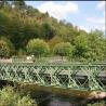 Buy cheap ISO Q345B Prefab Steel Bridge Fabrication Metal Pedestrian Bridge Earthquake Resistant from wholesalers