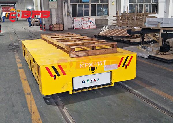 China Customized Yellow Motorized Cart Moving On Rails,BEFANBY Electric Battery