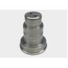 Buy cheap custom anodizing stainless steel round column cnc milling lathe parts with holes hollow for textile machinery from wholesalers