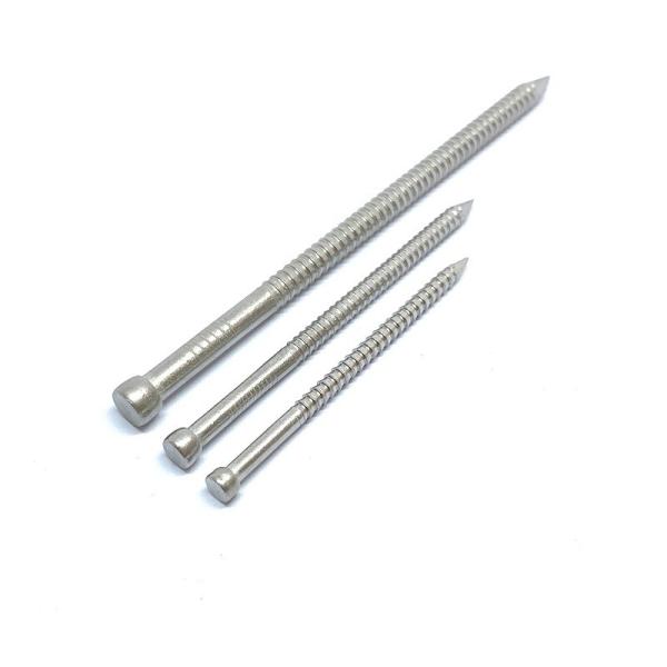 Buy cheap 50 X 3.0mm Lost Head Annular Ring Shank Nails SUS304 SUS316 SUS304L SUS316L from wholesalers