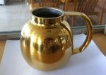 Stainless Steel Airline Hand Press Coffee Maker Pot SGS/FDA SS304