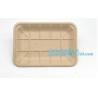 Buy cheap Dishes Plates Eco Friendly Dinnerware Blister Packaging Resturant Serving Tray from wholesalers