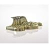 Buy cheap Luxury Design Coffin Decoration Non Toxic Materials With Steel Bar Handle from wholesalers