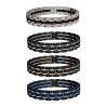 Buy cheap IP Gold and IP Blue and Rose Gold Stainless Steel Men Bracelet Fashion Jewelry Bracelets from wholesalers