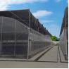 Buy cheap Multi-Span Agricultural Polycarbonate Sheet Greenhouse For Departs Tropical Greenhouse from wholesalers