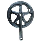 48T 170 Mm Black Road Bicycle Crankset Bike Accessories Wear Resistance
