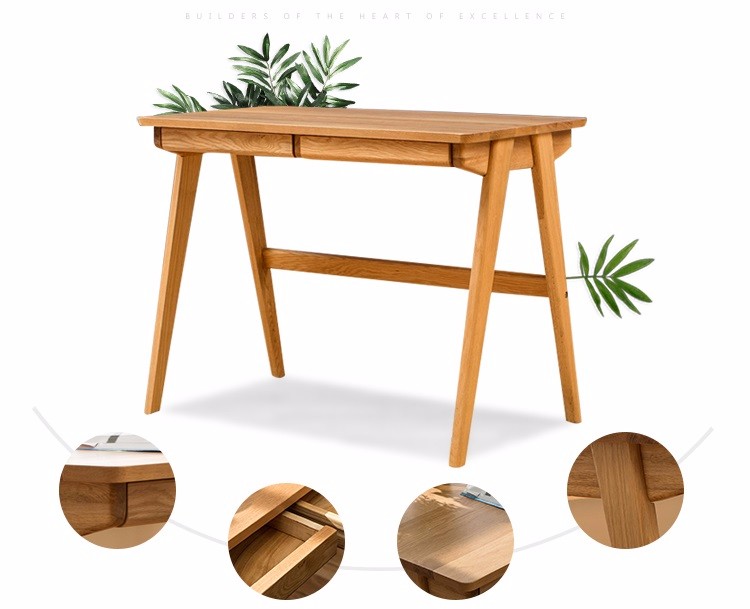 European Modern Furniture Computer Book Desk Wooden Study Table