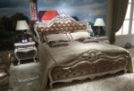 Buy cheap French Classical European Solid Wood Furniture Flower Craft 3D Manual Bed from wholesalers