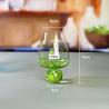 Buy cheap Hand-blow Wine Glass With Crystal Base Color Gradient Unique Wine Glass For Gift For Party from wholesalers