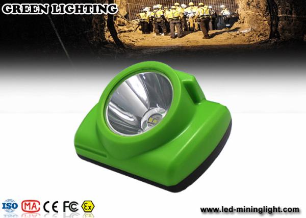 Buy cheap Portable Green Gemany Bayer LED Mining Light 6.2Ah 3.7V 18650 li ion battery from wholesalers