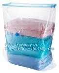 large size vacuum plastic big jumbo, vacuum hanging bag with a valve, vacuum
