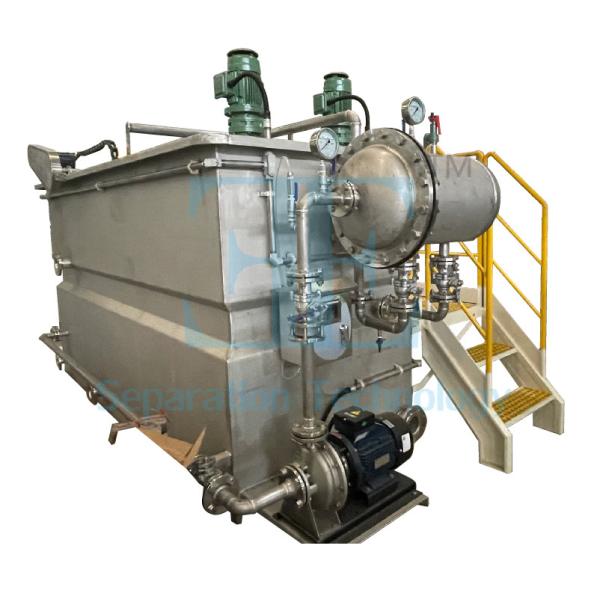 Buy cheap 0.2kw Skimmer DAF Plant Water Treatment DAF Dissolved Air Flotation System from wholesalers