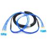 Buy cheap LC - LC Single Mode Patch Cord , Armored 4 Core Optical Fiber Cable For Outdoor from wholesalers