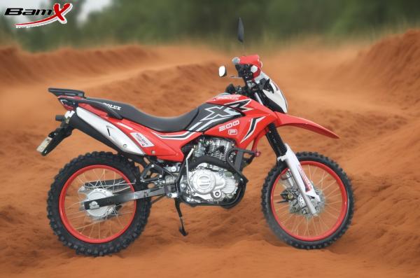 Buy cheap 10kw 7000rpm Enduro Dual Sport Motorcycle 4 Stroke 200cc LED Light Hand Protecter from wholesalers
