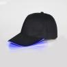 Buy cheap Cotton Custom Led Light Up Baseball Cap , Breathable Flashing Led Baseball Cap from wholesalers