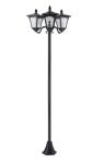 European Style Aluminum Light Pole Lamp Post Metal Landscape Decoration 3m - 10m