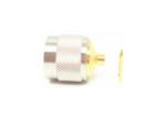 DC - 11GHz Frequency Range Straight Male N Type Connector Panel Mount